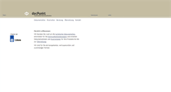 Desktop Screenshot of docpunkt.de